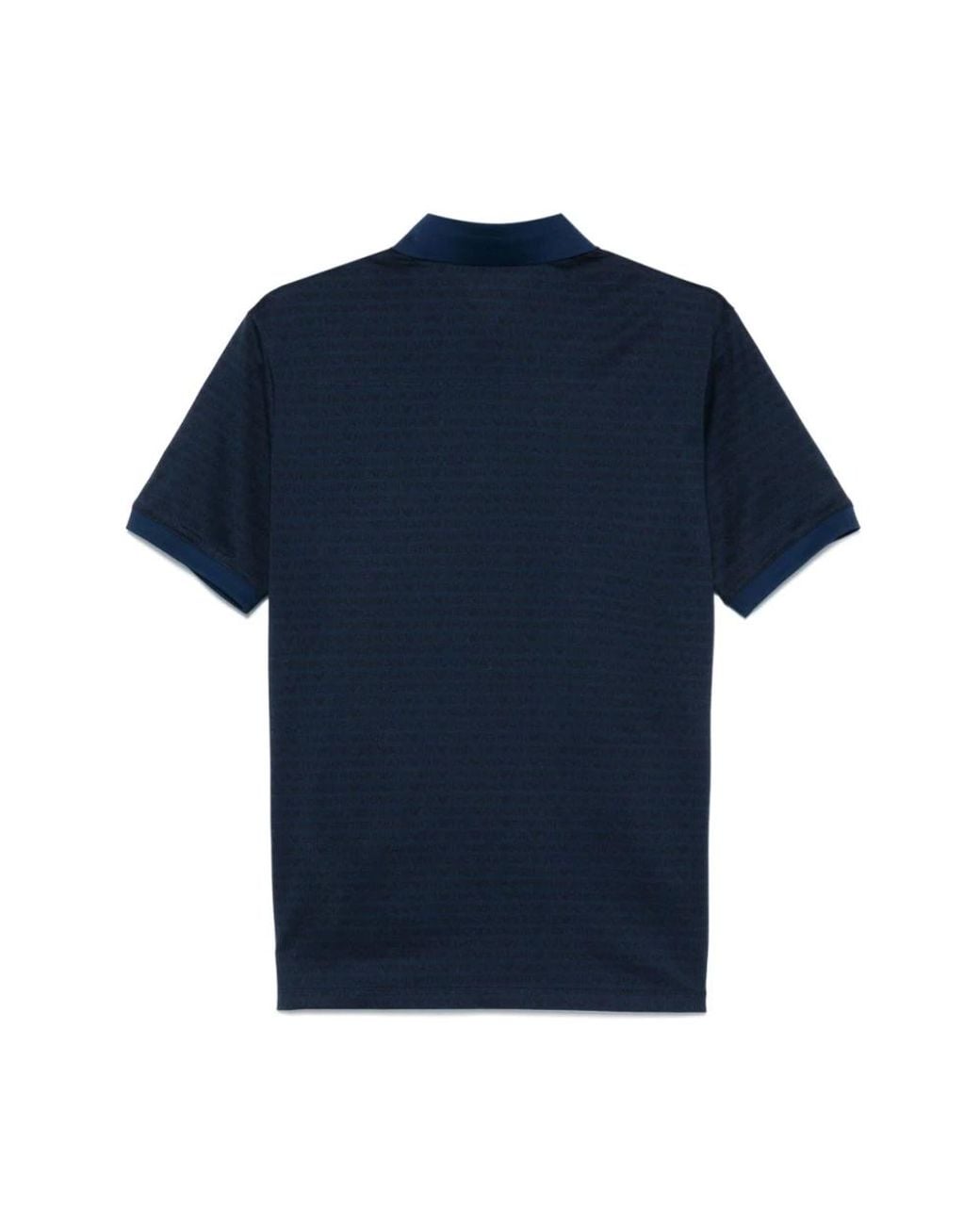 Emporio Armani Blue Polo Shirts for men