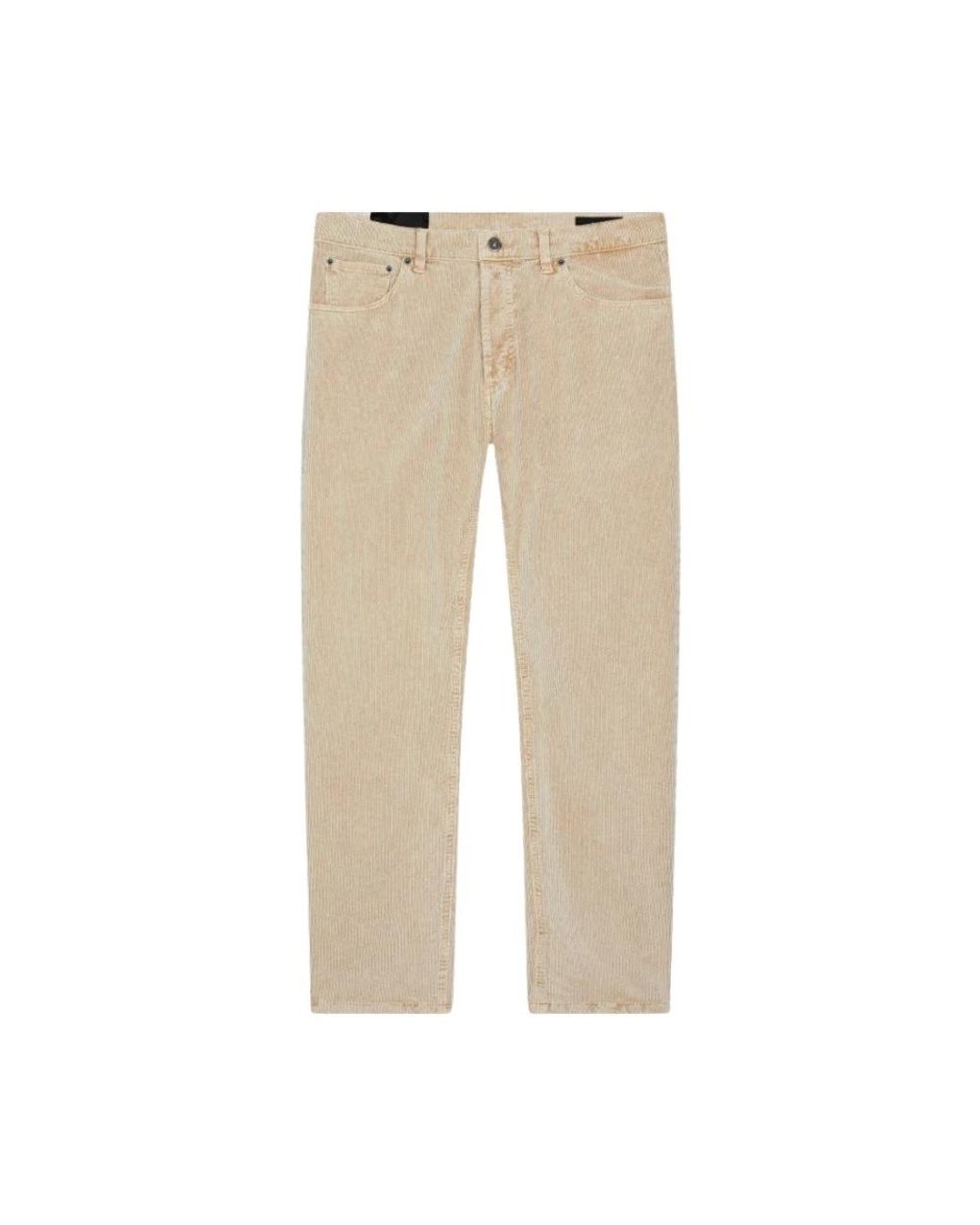 Dondup Natural Straight Trousers for men