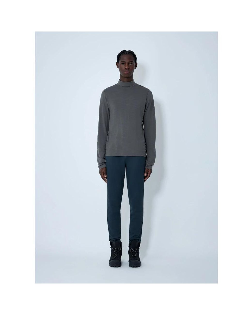 Rier Blue Turtlenecks for men