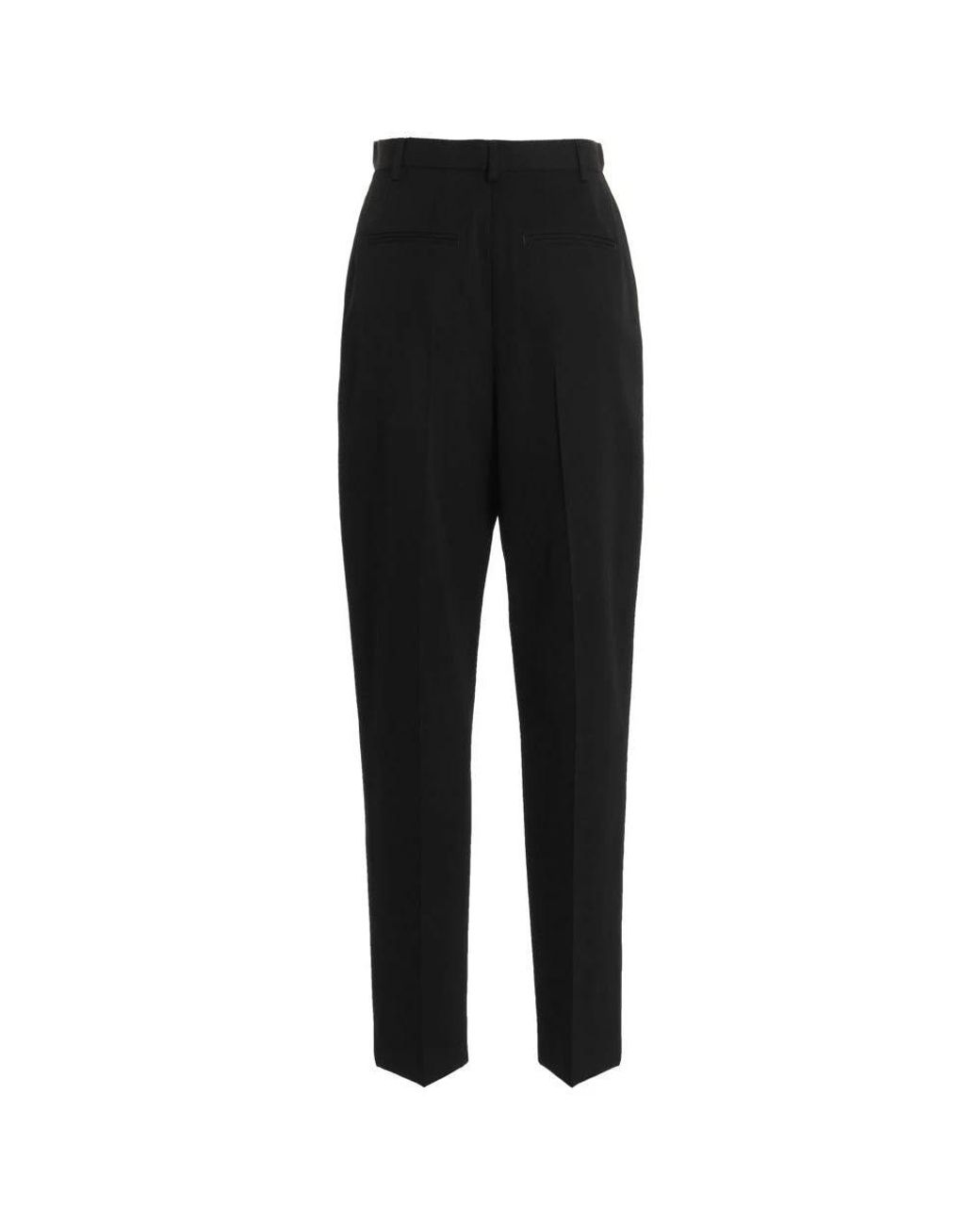 Tory Burch Black Slim-Fit Trousers