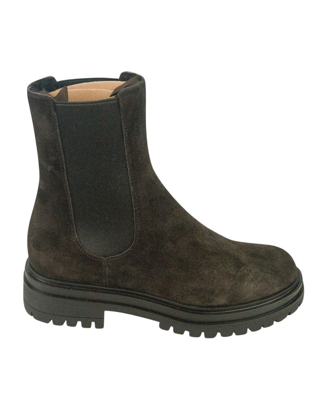 Gianvito Rossi Green Chelsea Boots