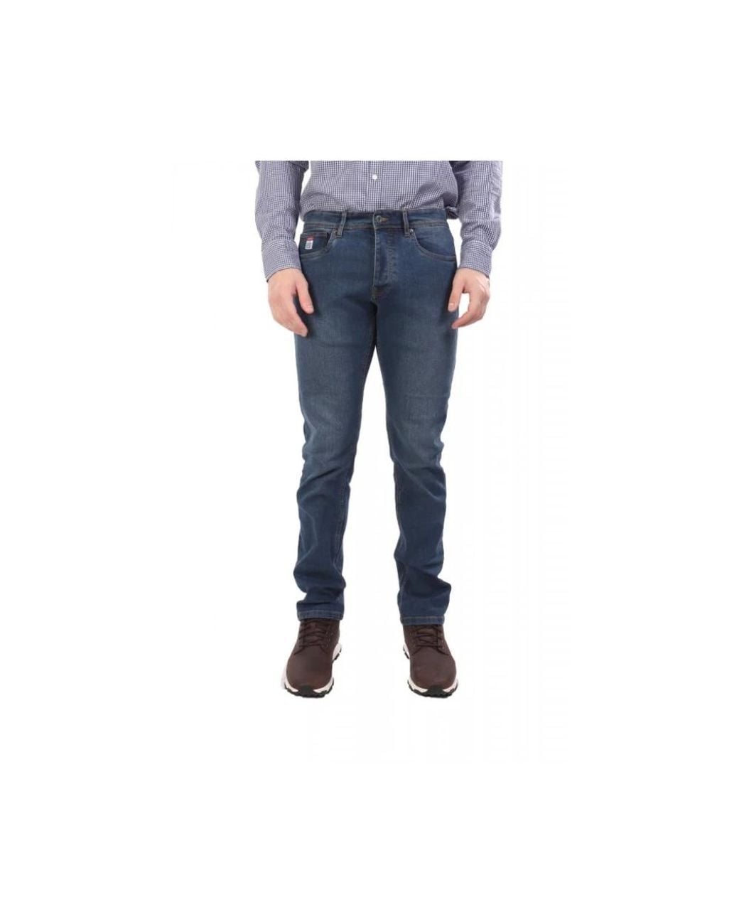 U.S. POLO ASSN. Blue Slim Fit Jeans for men