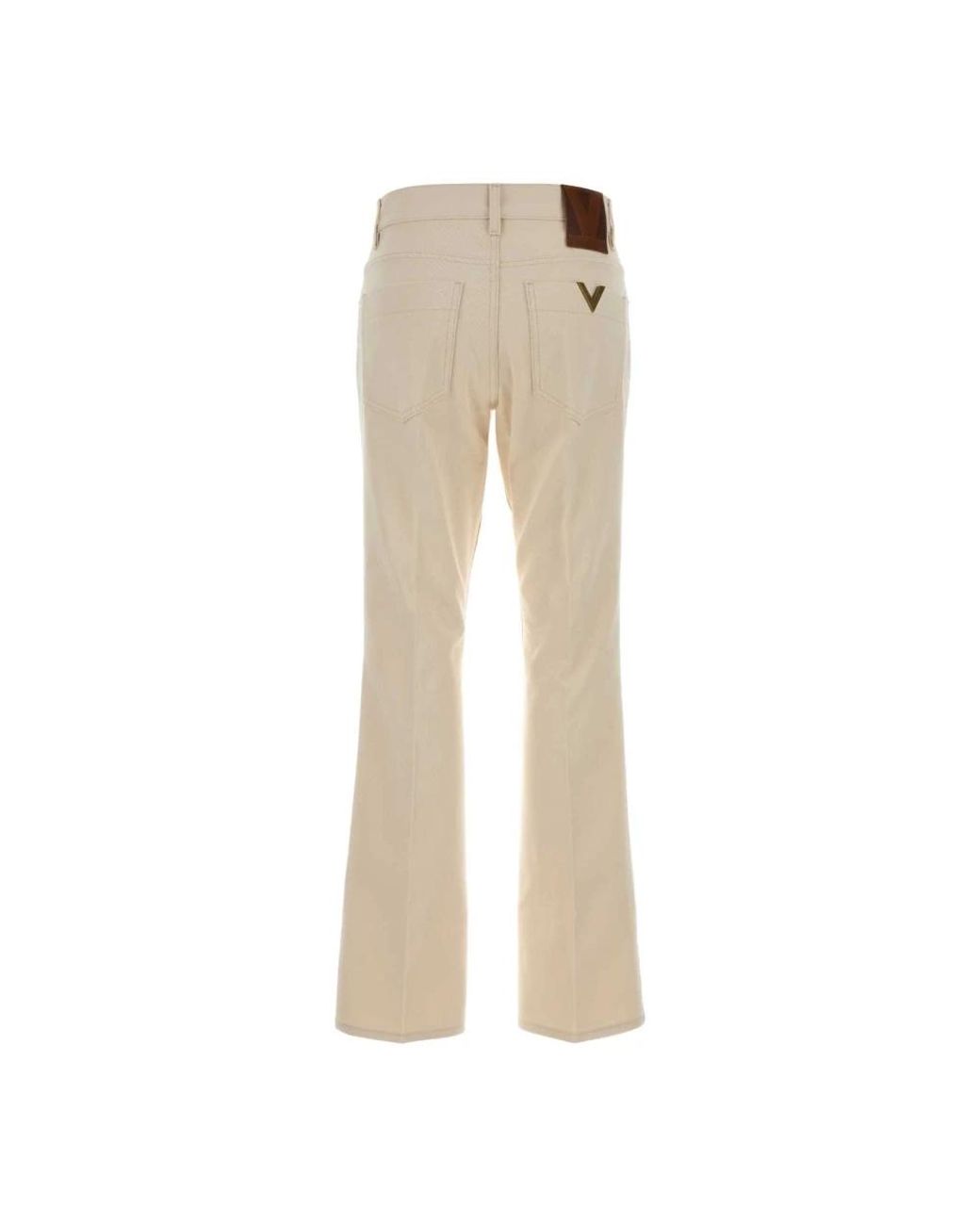 Valentino Garavani Natural Boot-Cut Jeans