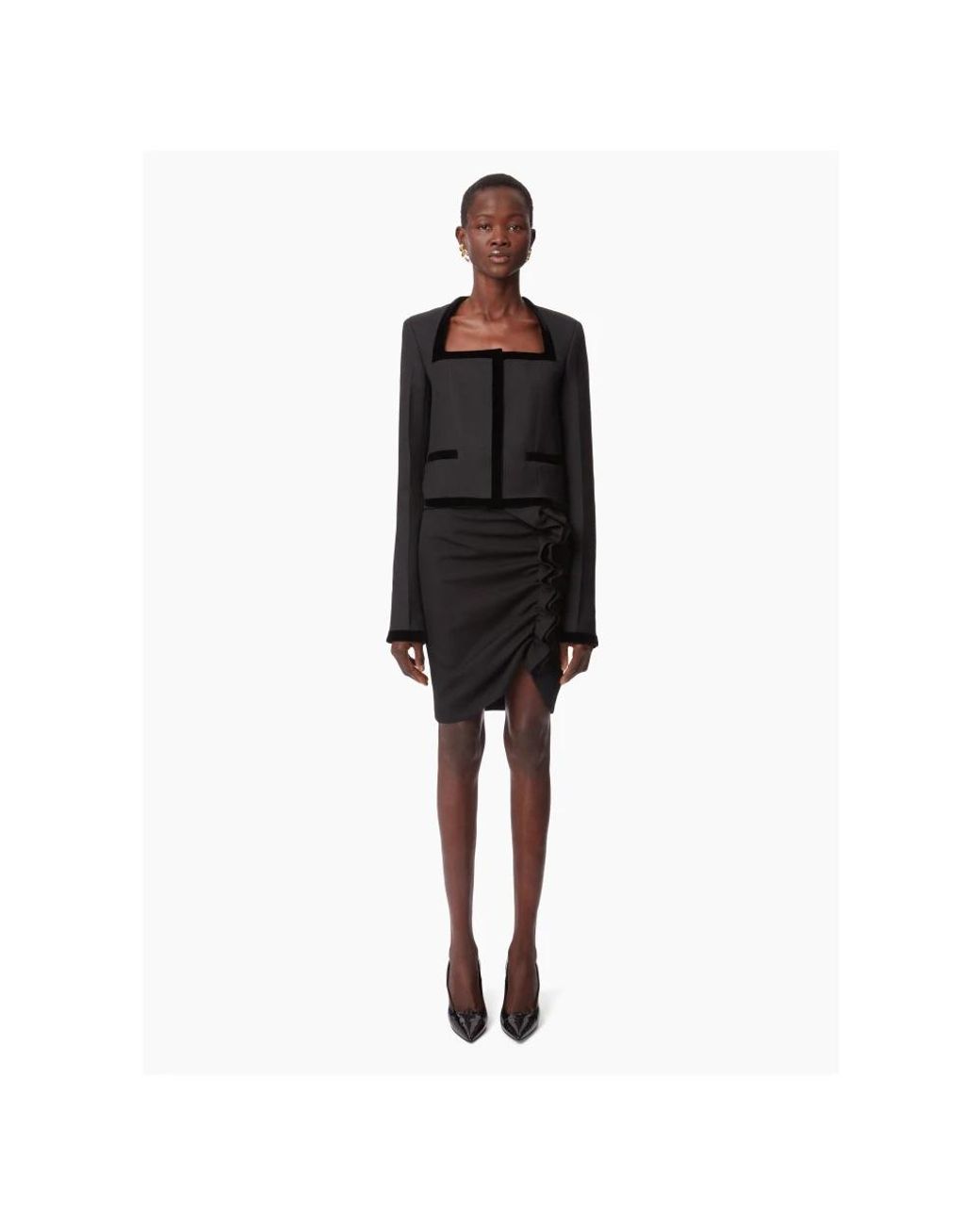 Nina Ricci Black Short Skirts