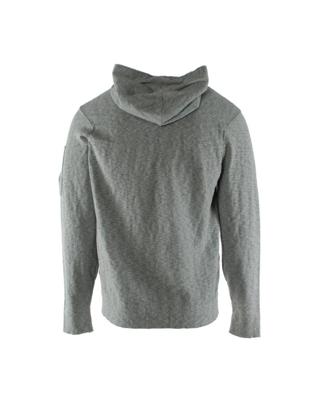 C P Company Gray Hoodies for men