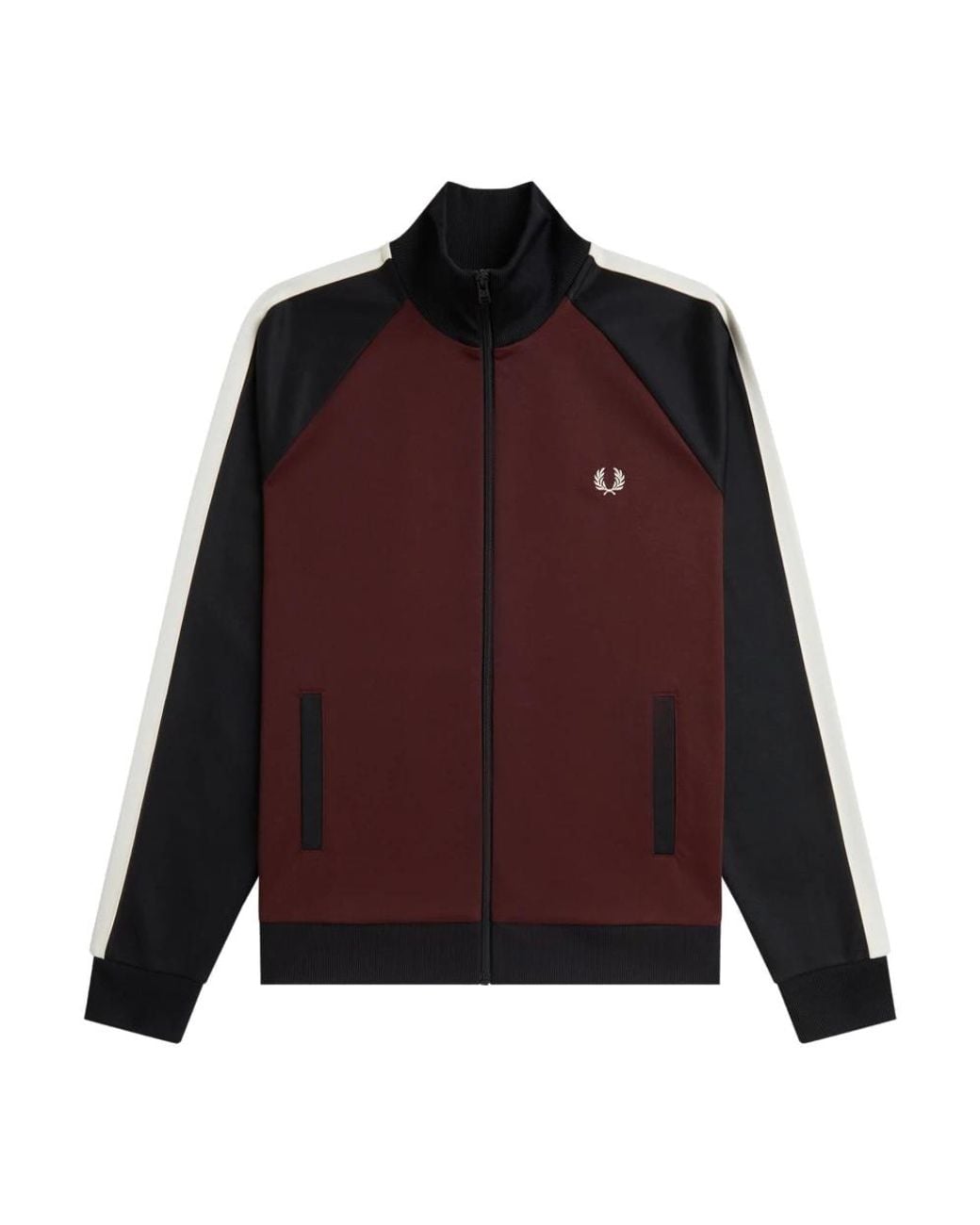Zip-Throughs Fred Perry de hombre de color Purple