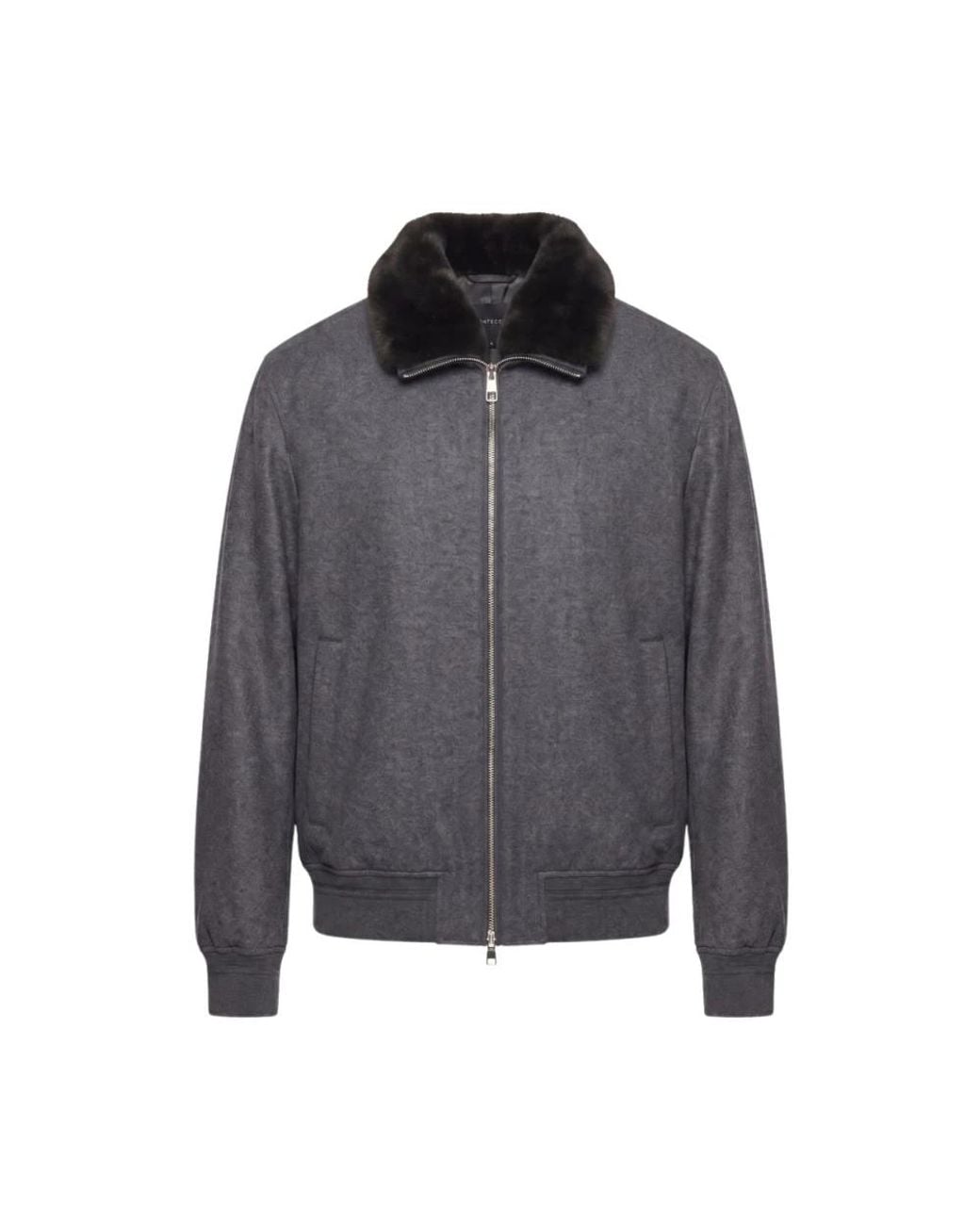 Montecore Gray Bomber Jackets for men