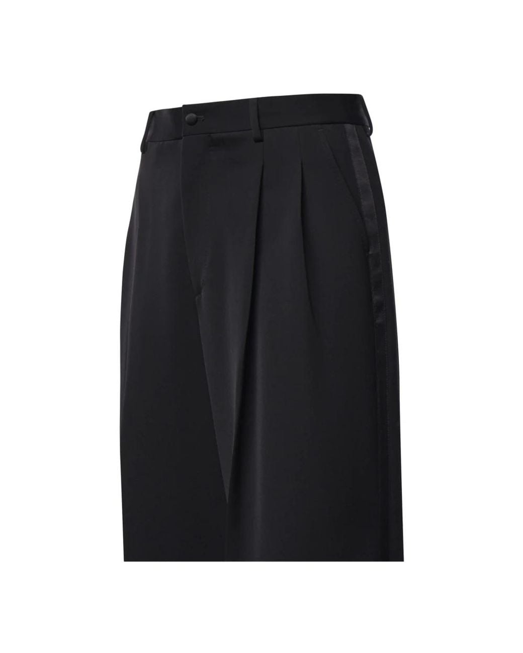 Dolce & Gabbana Black Suit Trousers for men