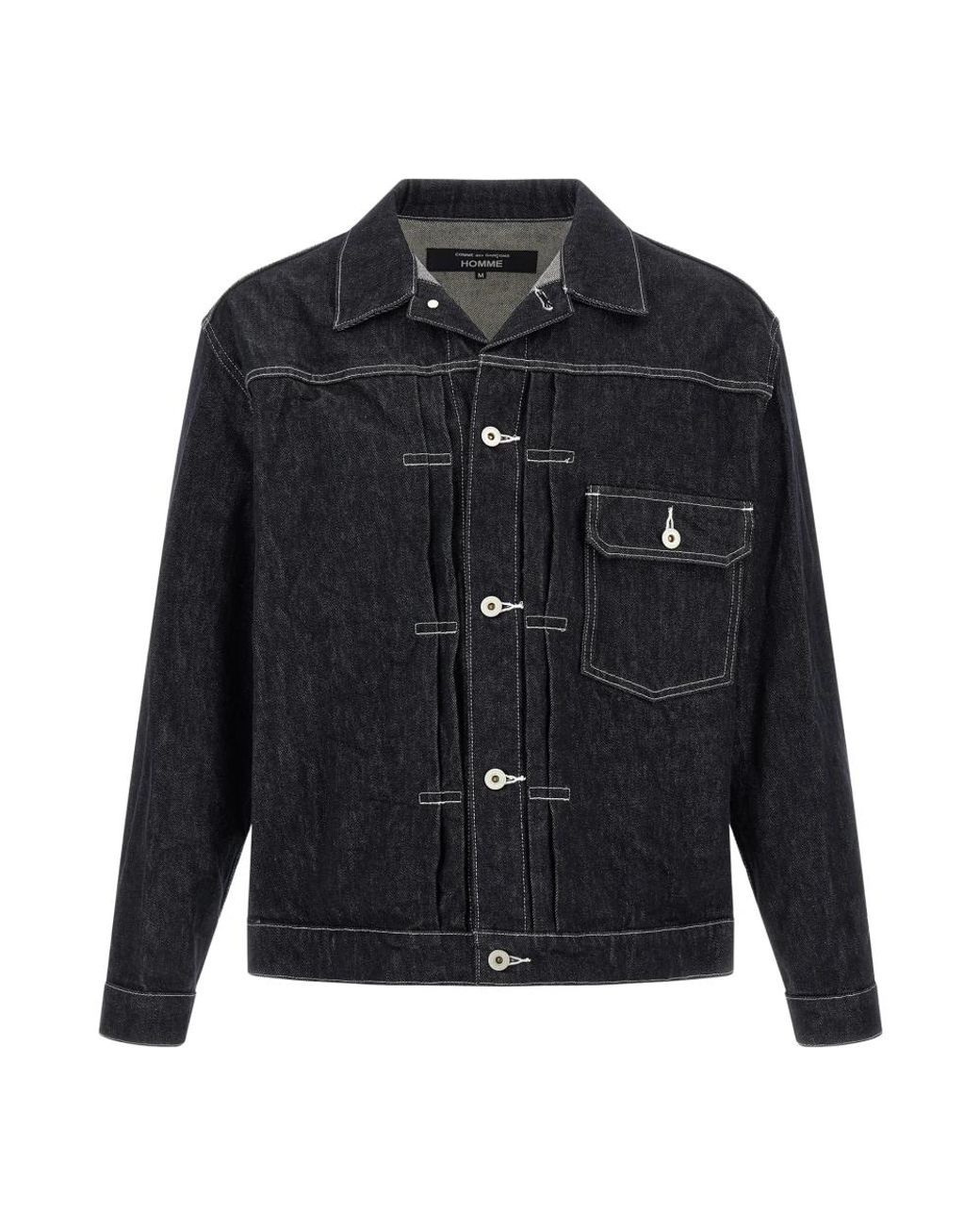 Comme des Garçons Black Denim Jackets for men