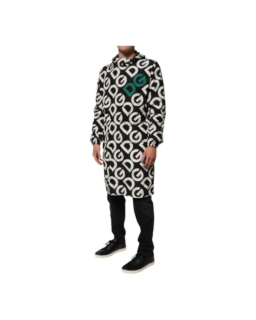 Dolce & Gabbana Black Parkas for men