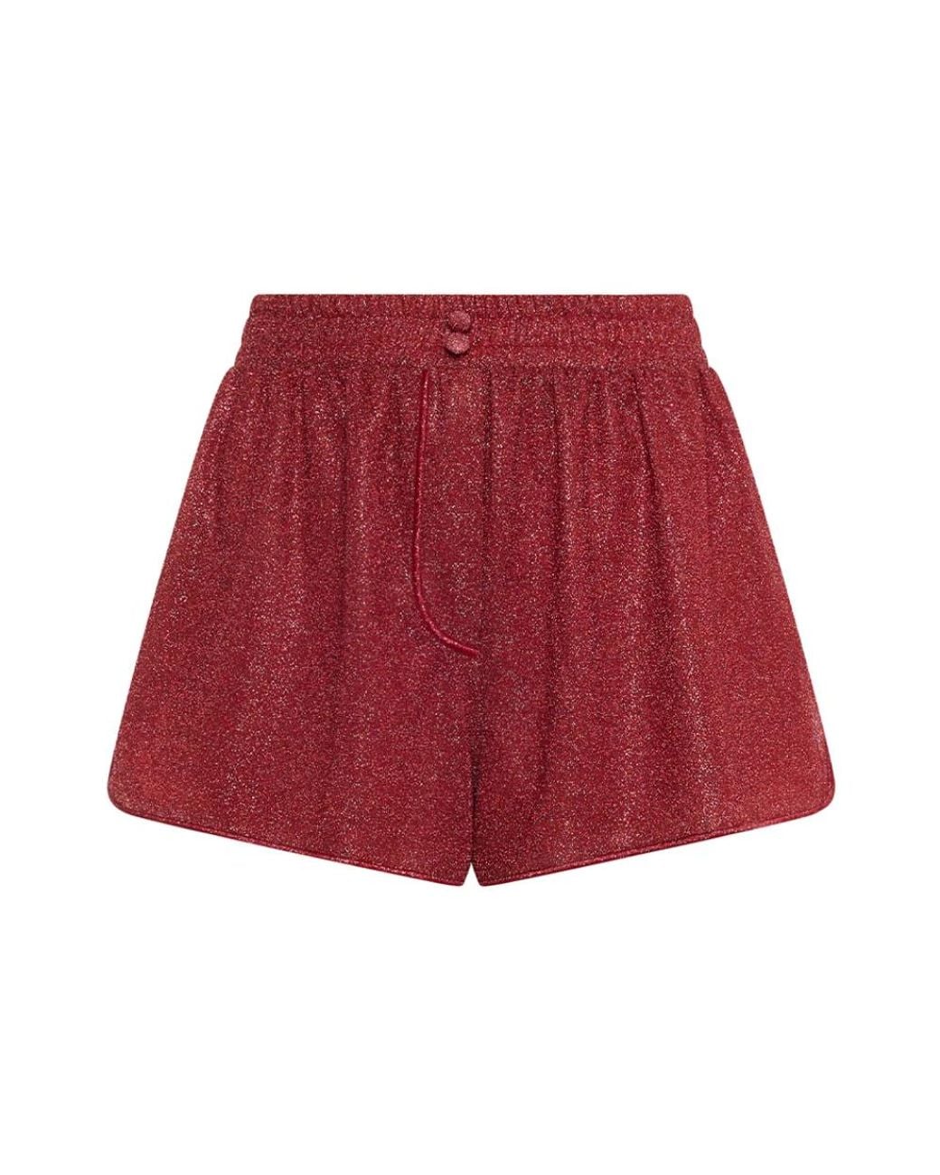 Oseree Red Short Shorts