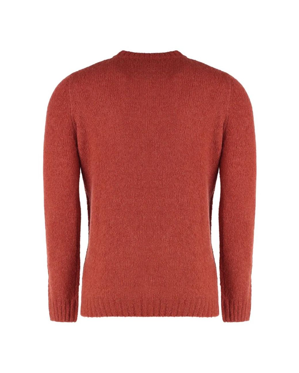 Moorer Red Round-Neck Knitwear for men