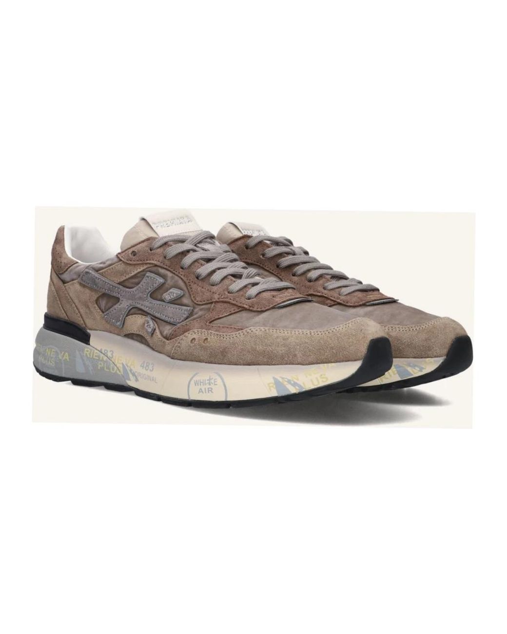 Premiata Brown Sneakers for men