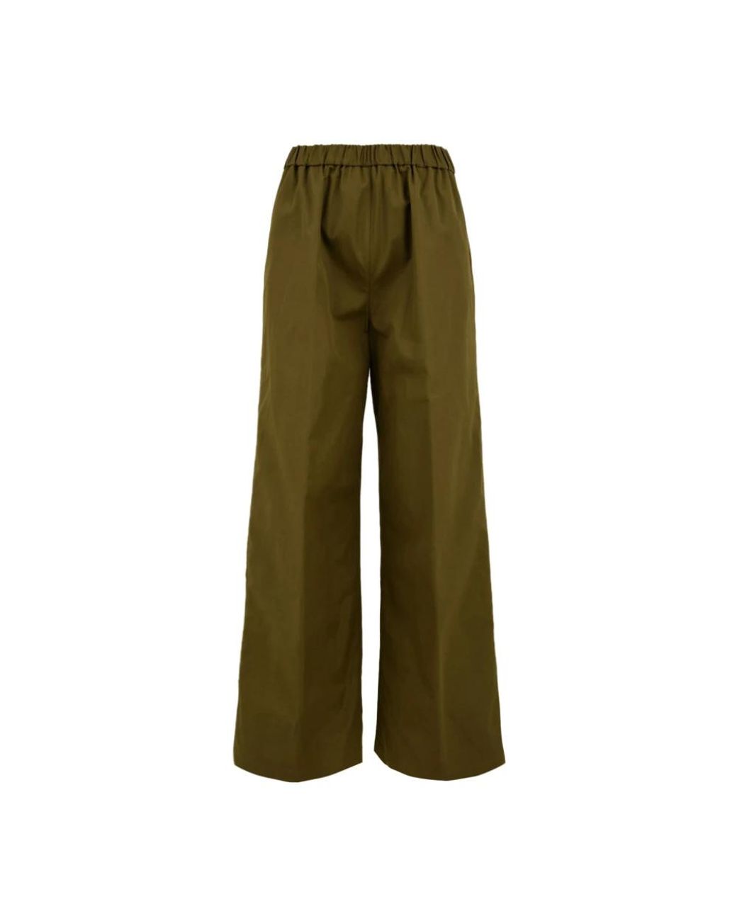Aspesi Green Wide Trousers