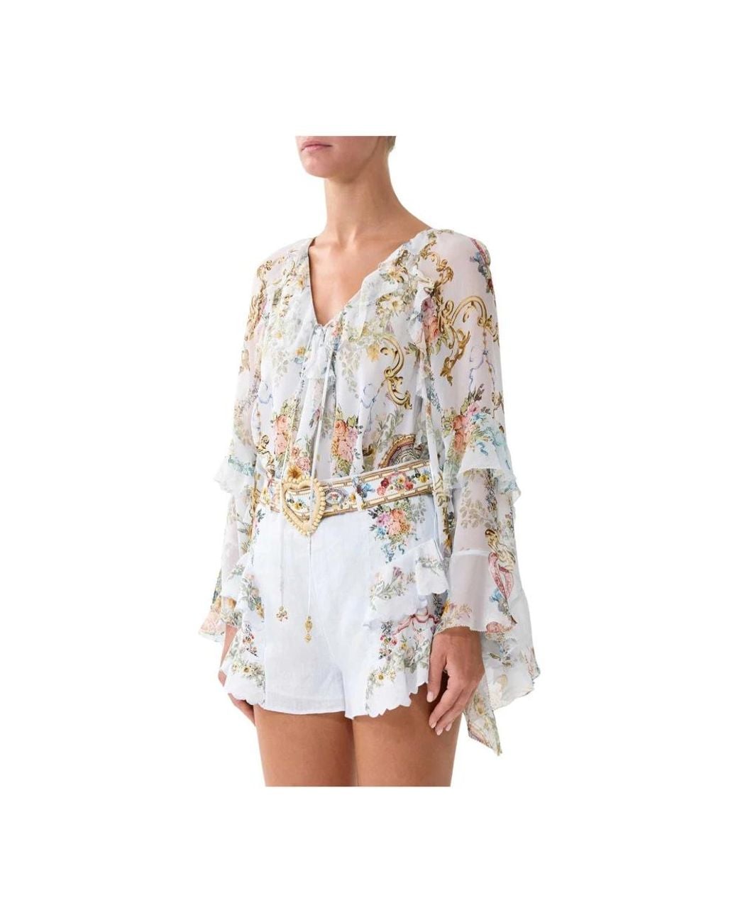Blouses Camilla de color White