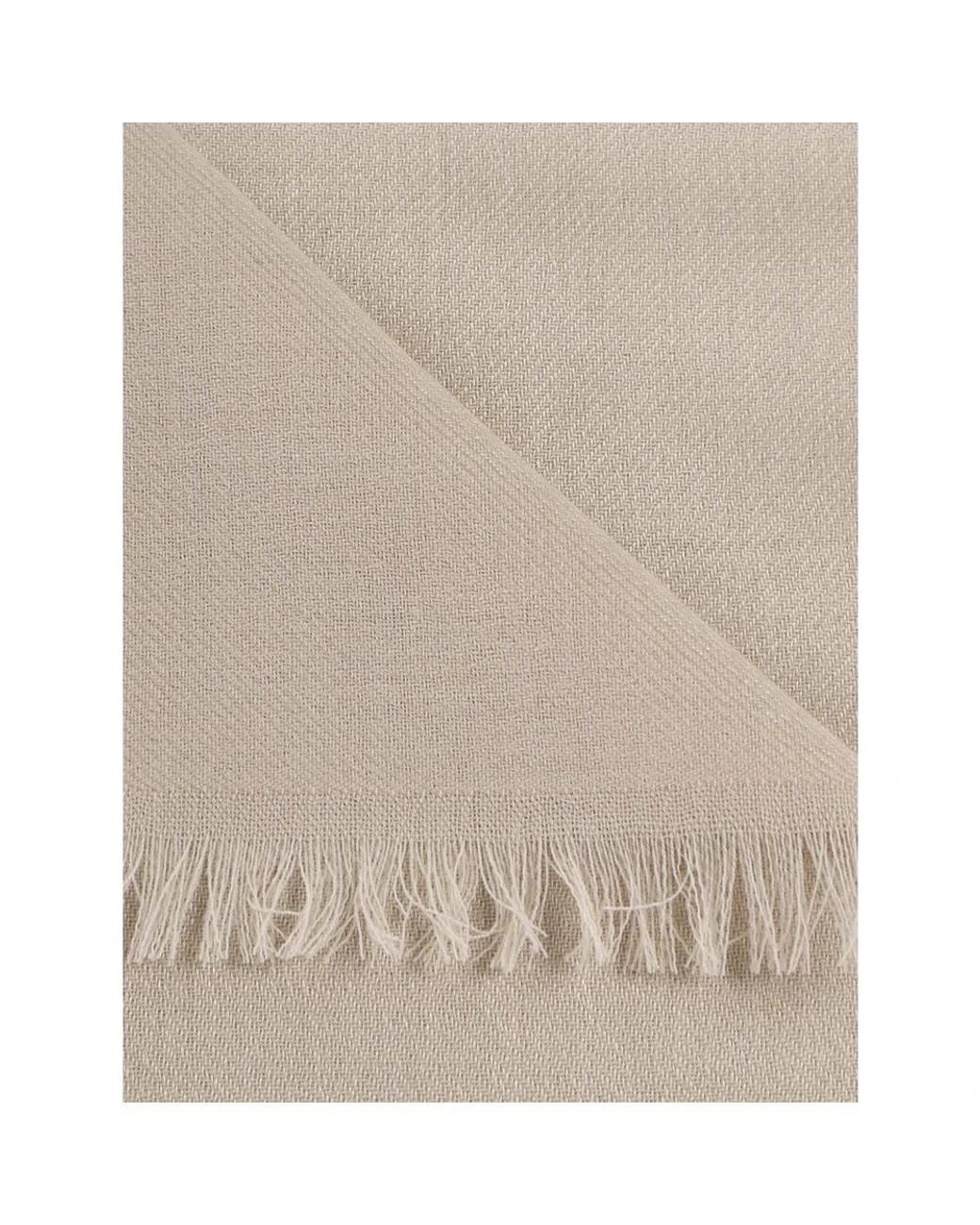 Eleventy Natural Winter Scarves for men