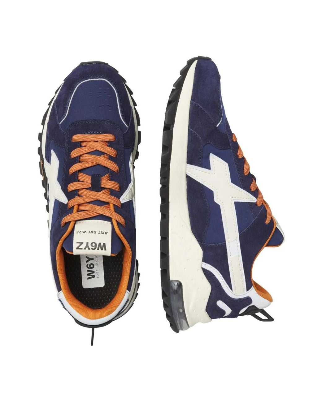 W6yz Blue Sneakers for men