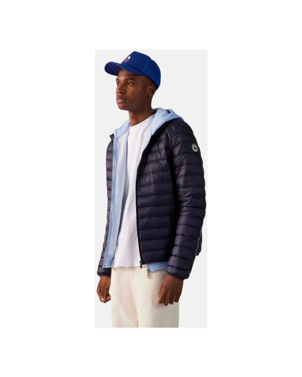 J.O.T.T Mat Noos Jacket in het Blue voor heren