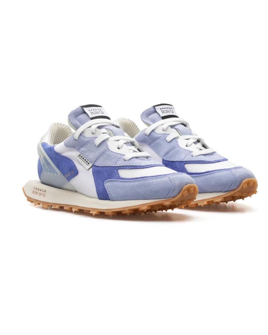 RUN OF Blue Sneaker giglio w