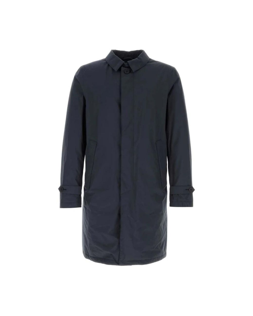 Herno Gefütterter Trenchcoat in Blue für Herren