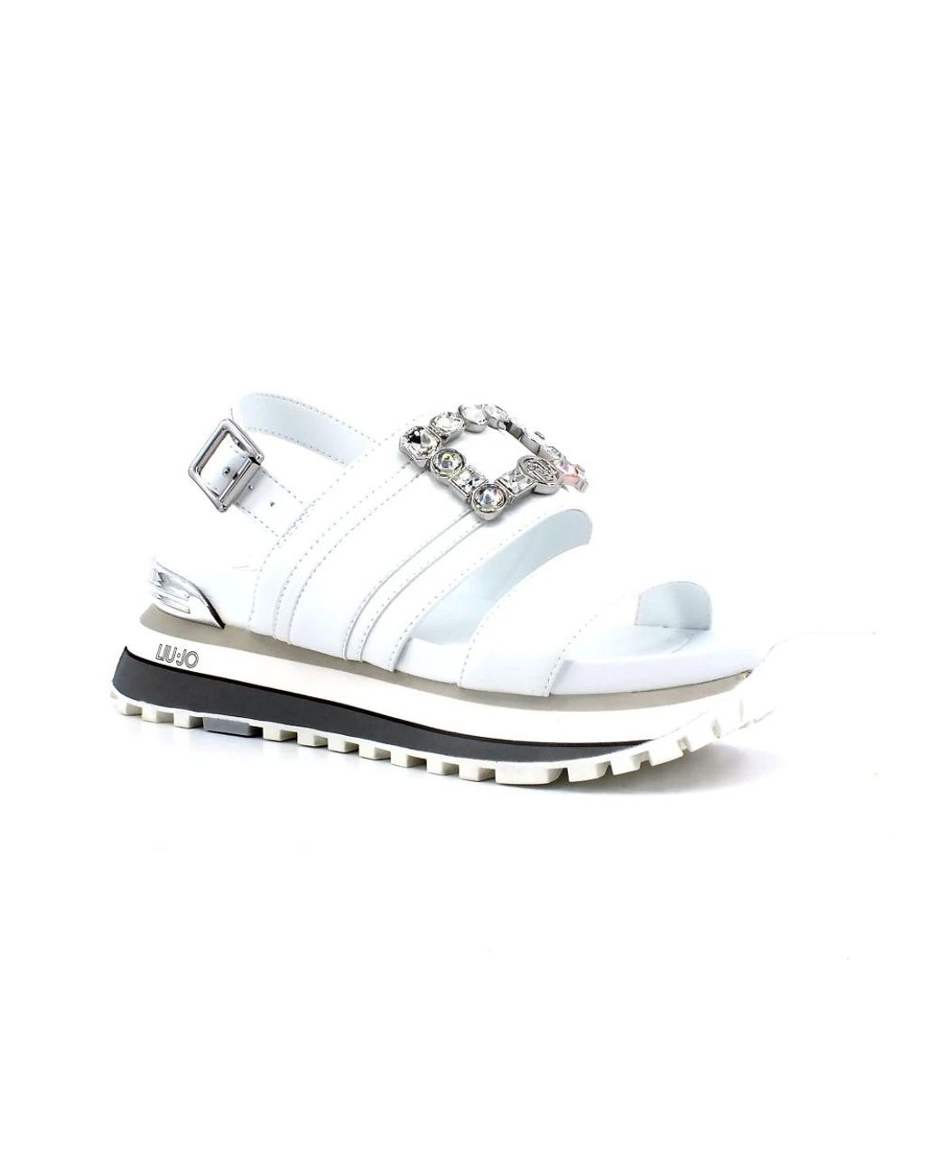 Liu Jo White Flat Sandals