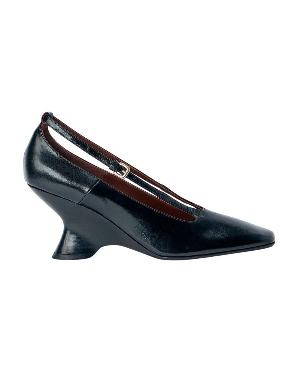 Dries Van Noten Blue Wedges