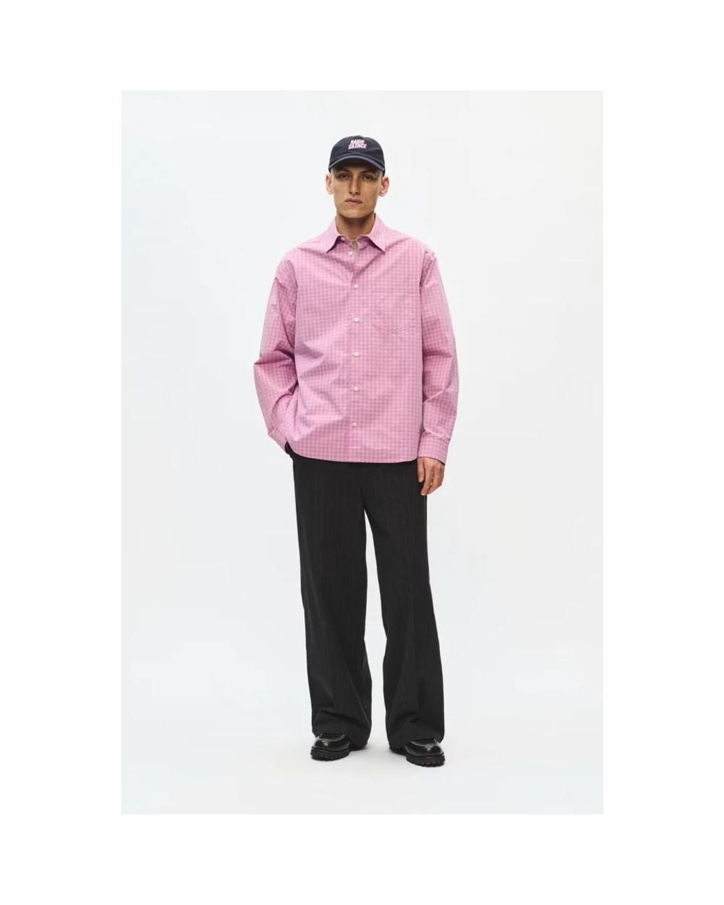 WOOD WOOD Pink Casual Shirts for men