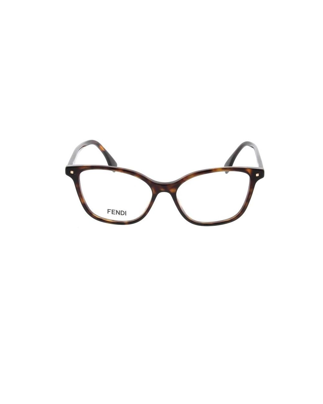 Glasses Fendi de color Brown