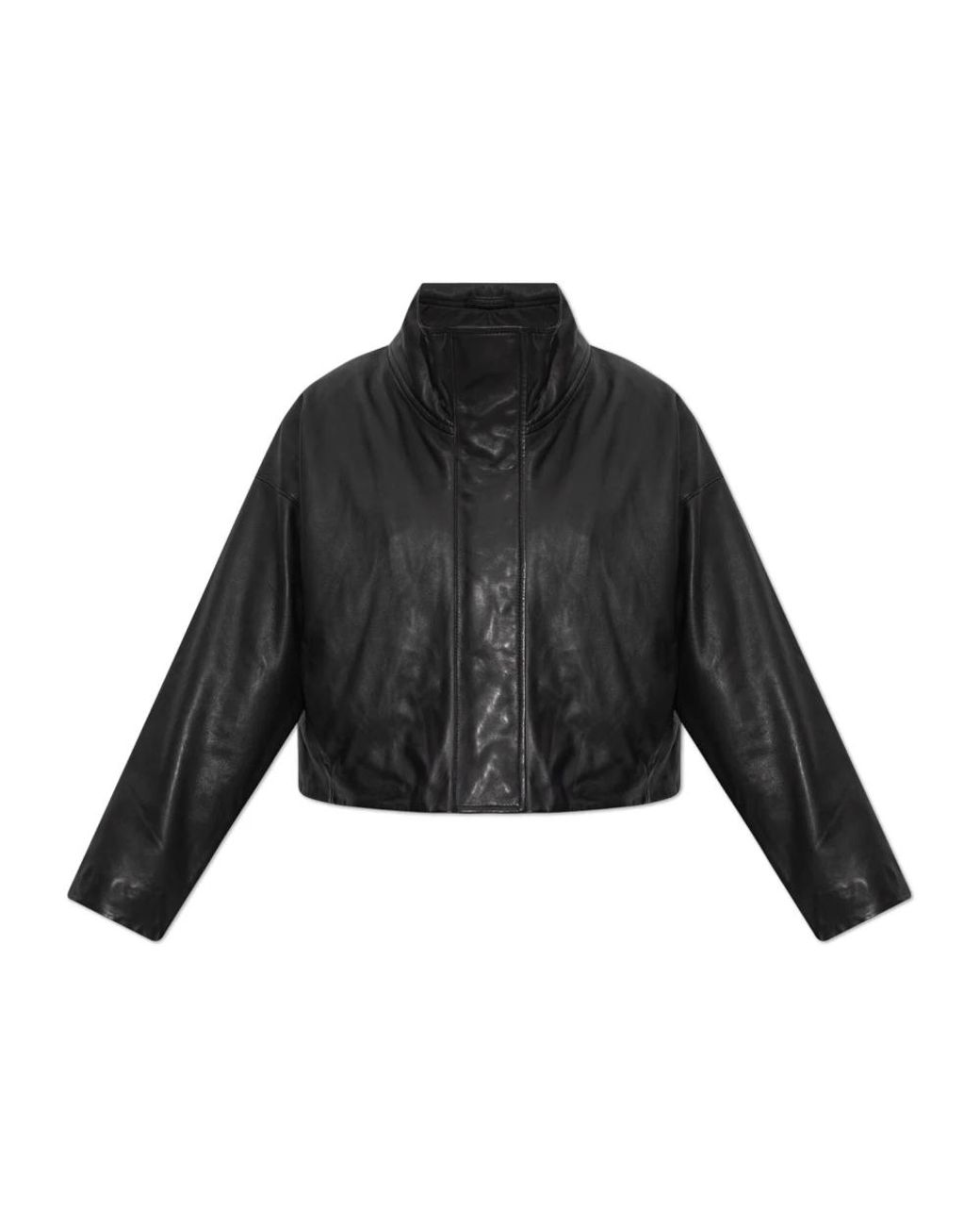 AllSaints Jassen ,Zwart ,Leer Ryder Jas in het Black