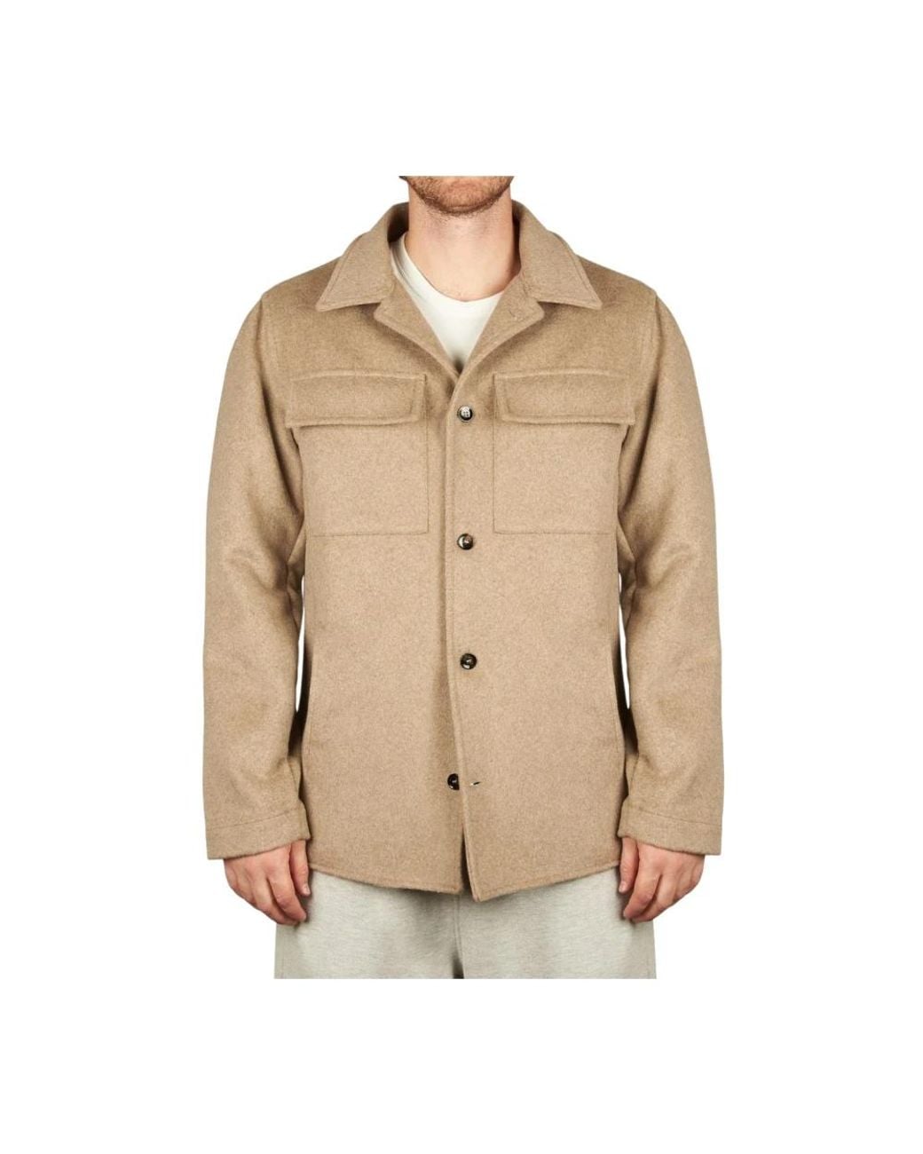 Light Jackets Michael Coal de hombre de color Natural