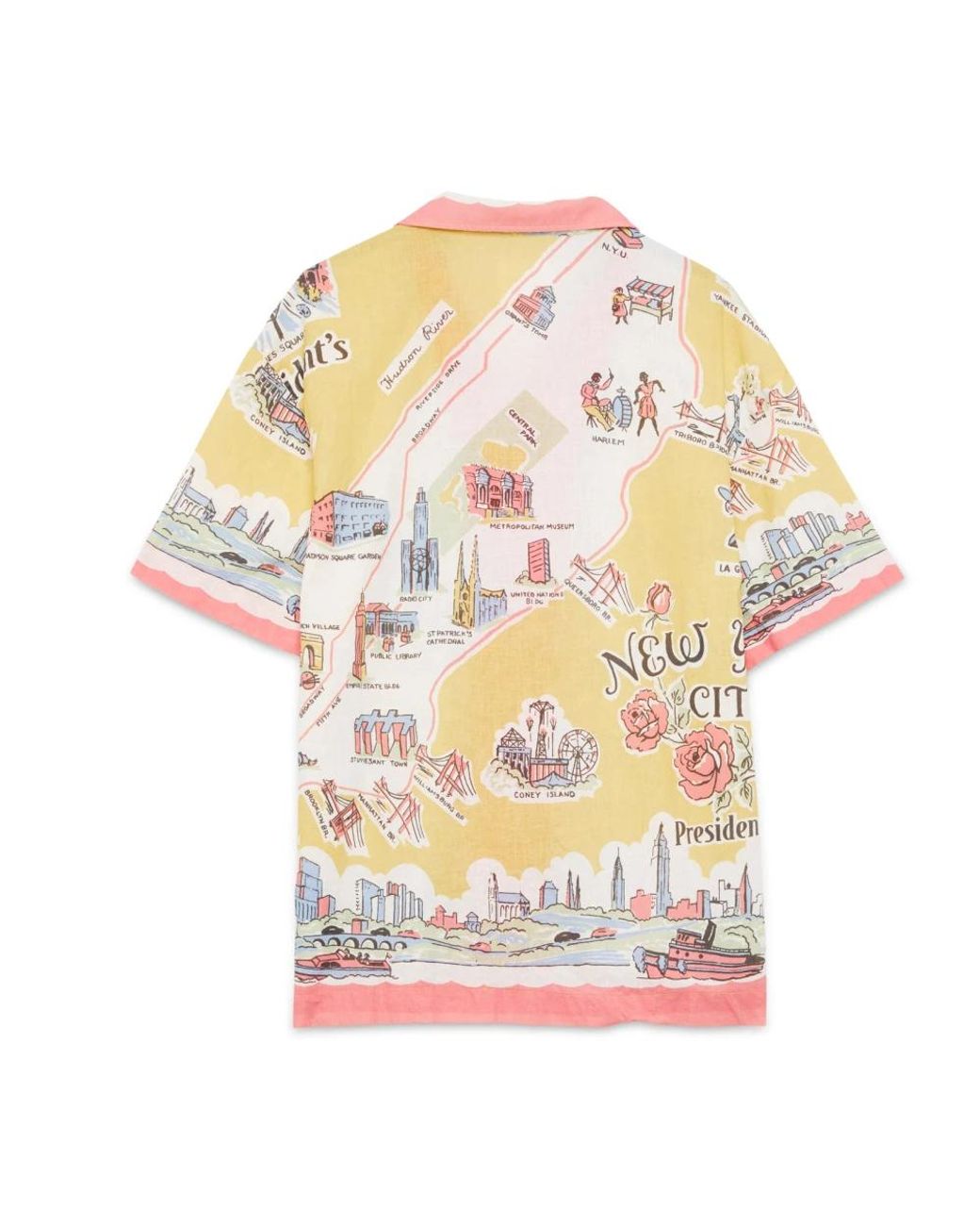 President's Multicolor Short Sleeve Shirts for men