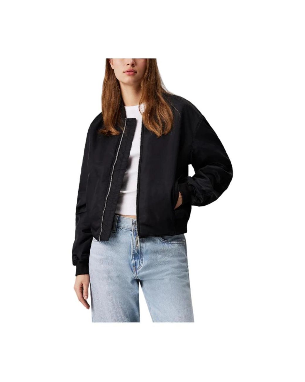 Light Jackets Calvin Klein en coloris Black