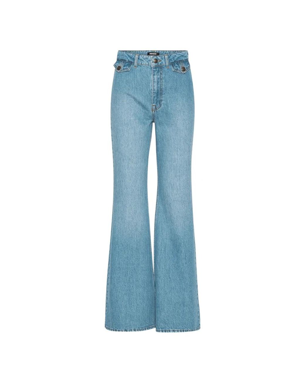 ROTATE BIRGER CHRISTENSEN Blue Flare Jeans