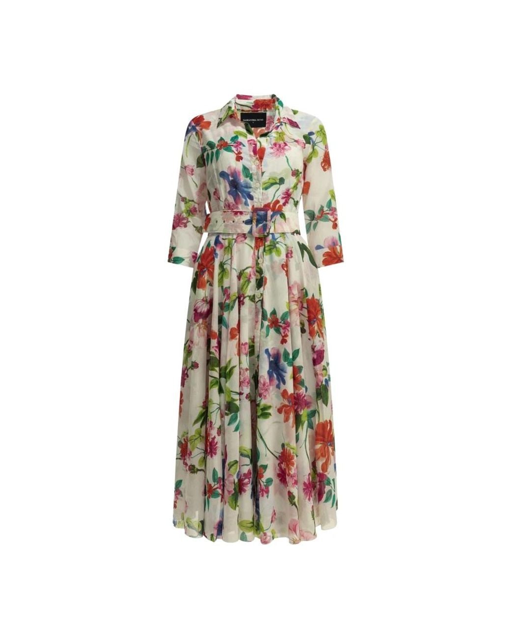 Samantha Sung Multicolor Shirt Dresses