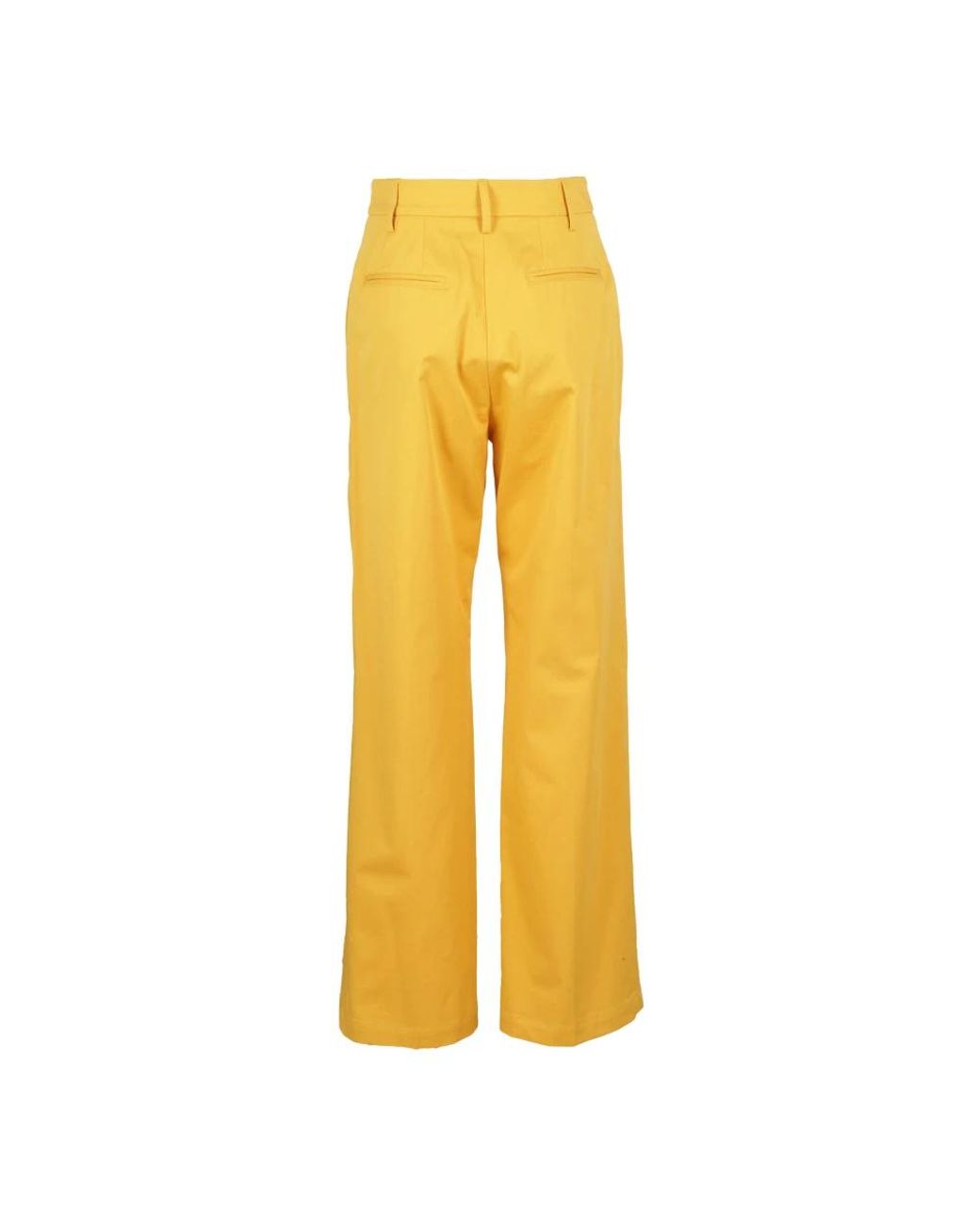 Momoní Yellow Wide Trousers