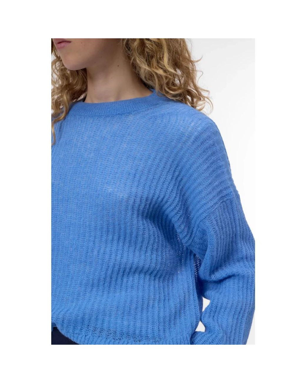 Closed Blue Round-Neck Knitwear
