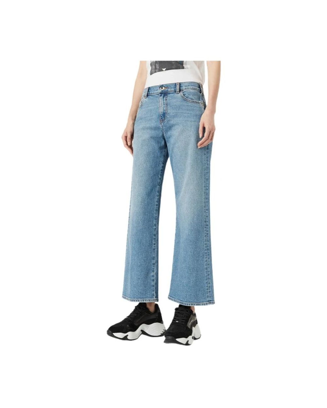 Emporio Armani Blue Straight Jeans