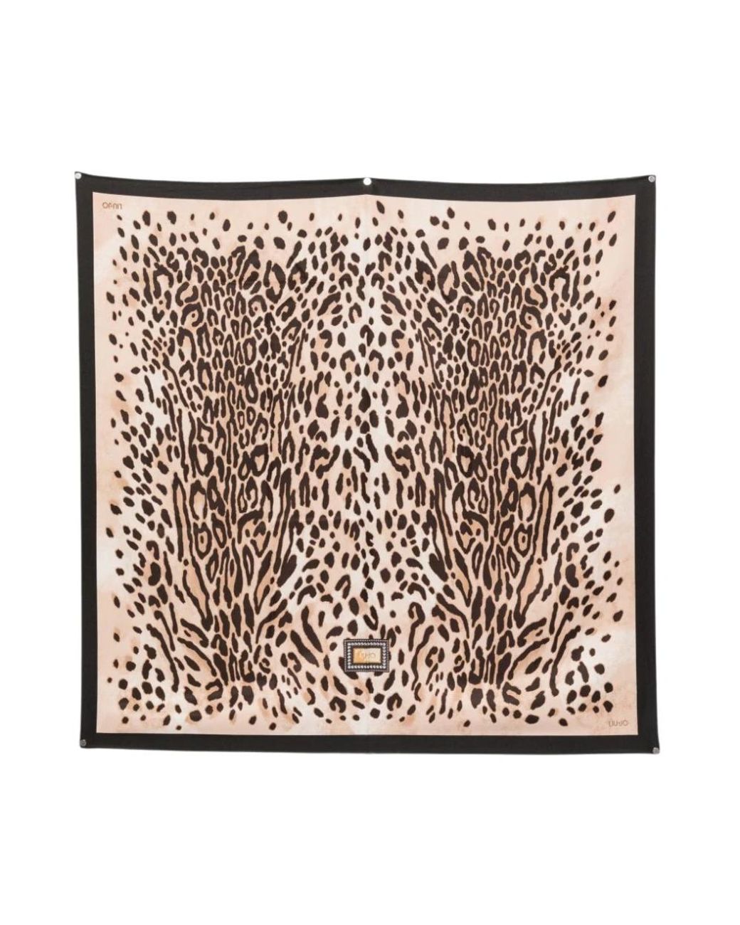 Liu Jo Black Silk Scarves