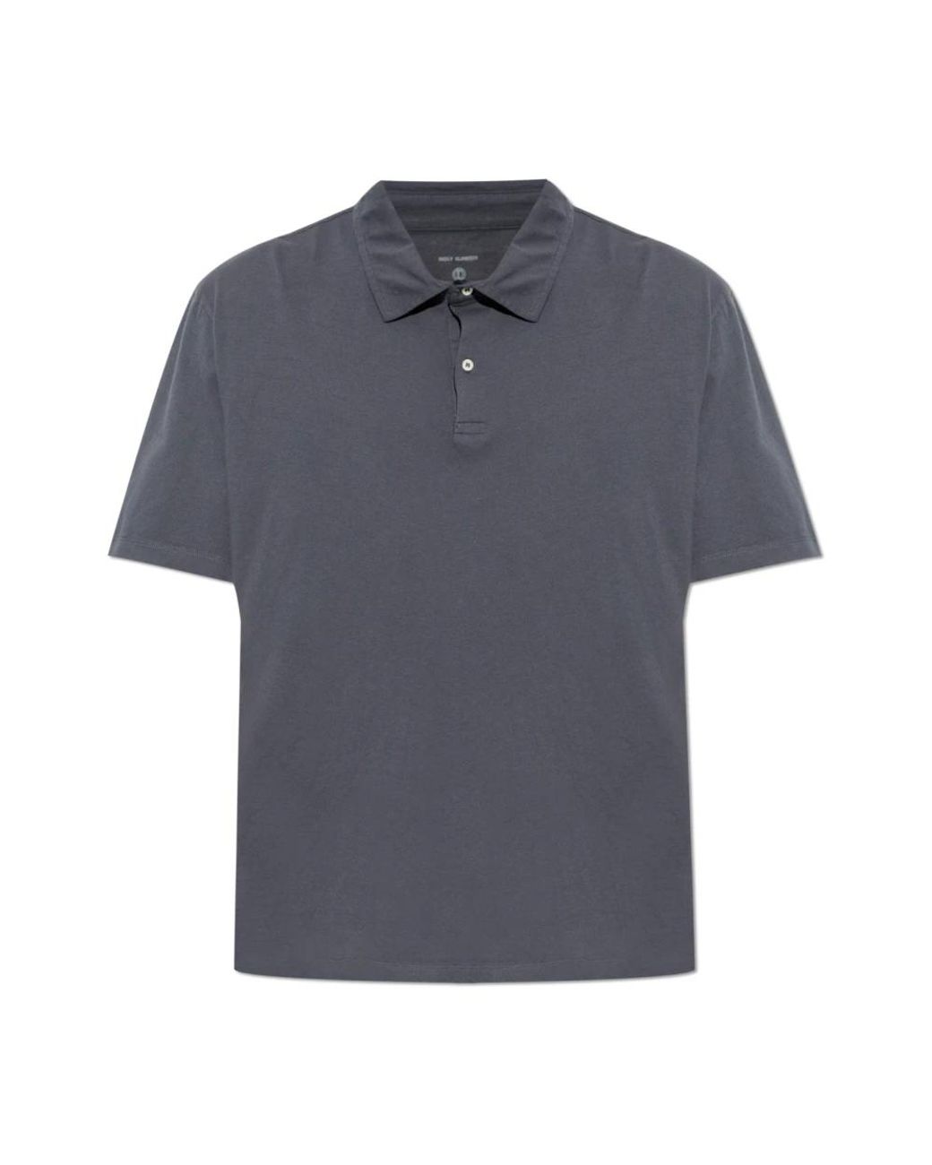 Officine Generale Blue Polo Shirts for men