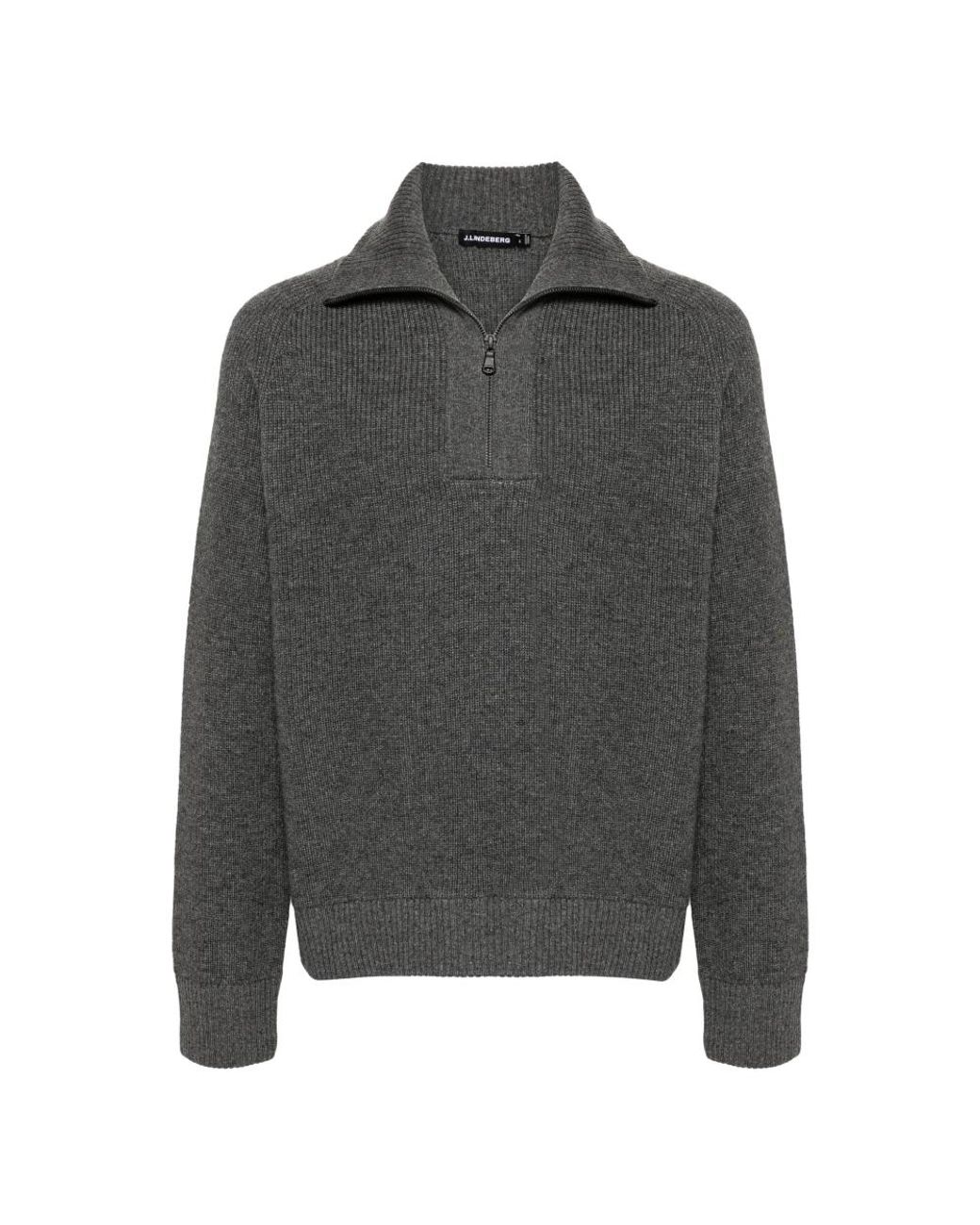 J.Lindeberg Gray Turtlenecks for men