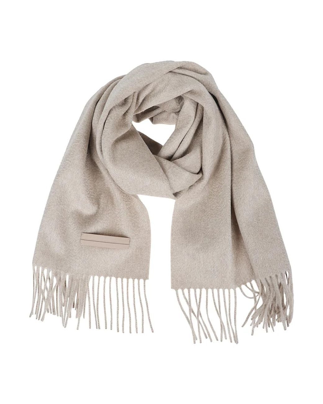 Zegna Gray Winter Scarves for men