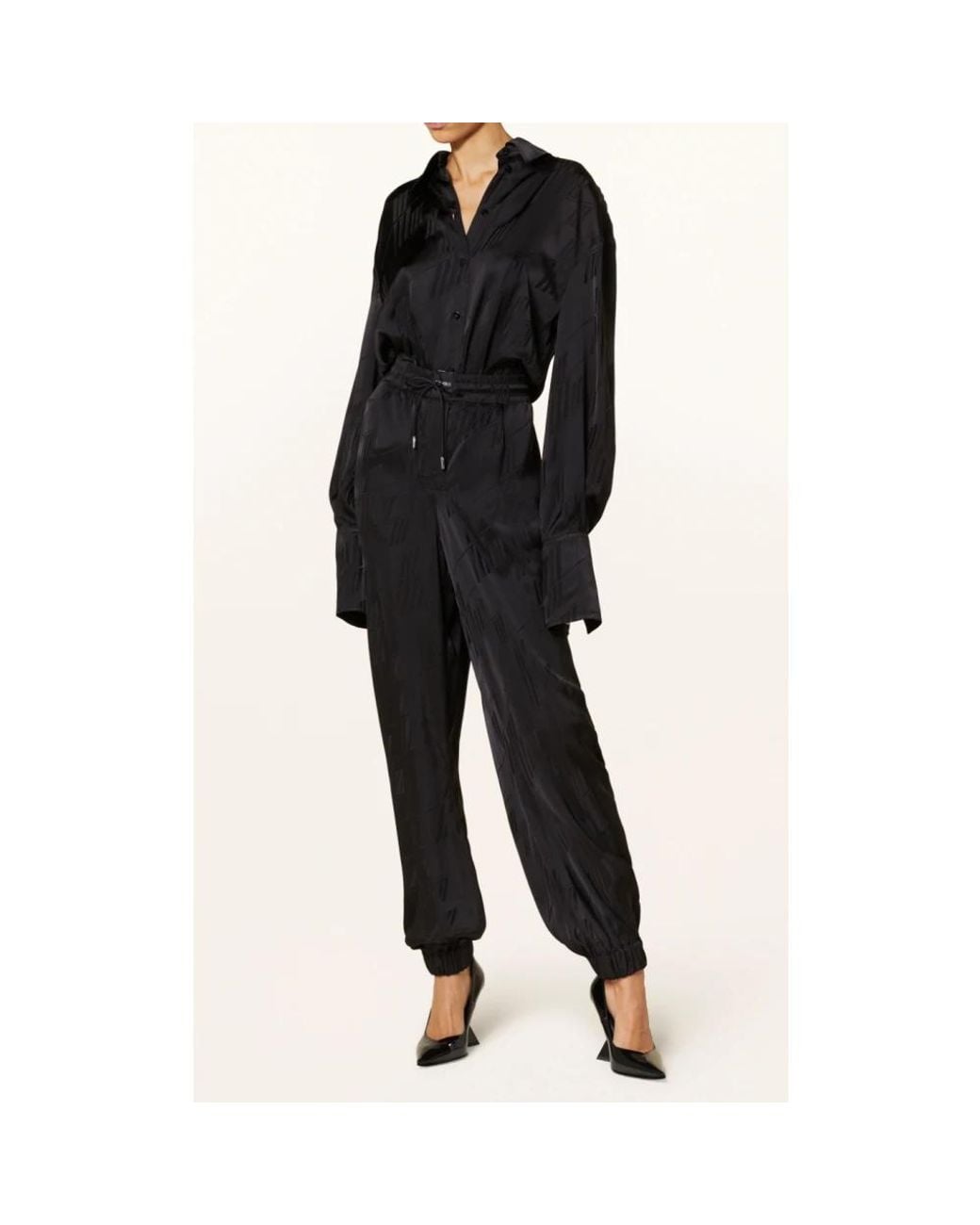 The Attico Black Jumpsuits