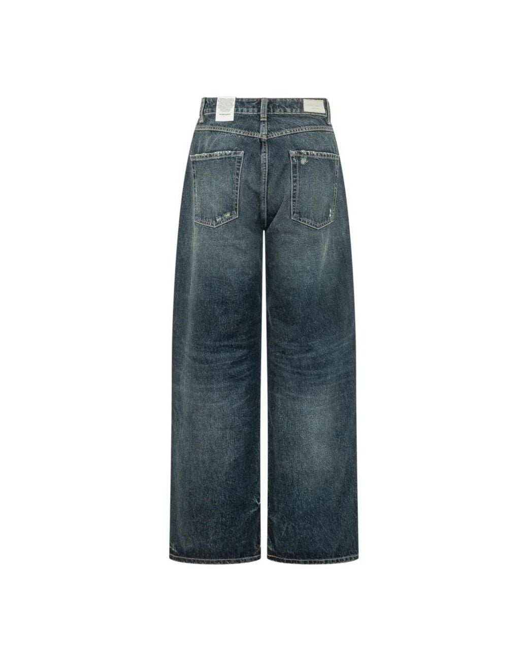 ICON DENIM Blue Wide Jeans