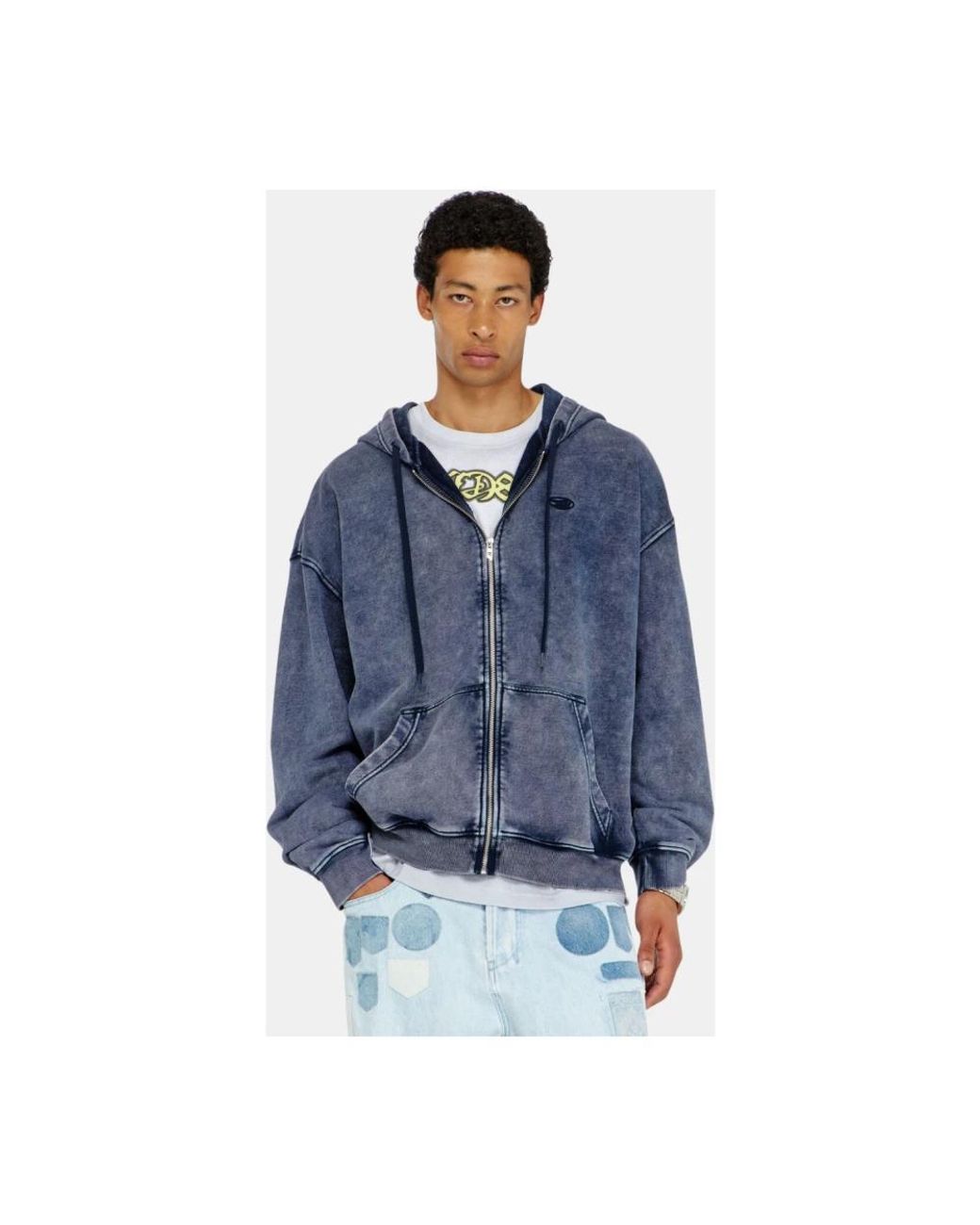 Zip-Throughs DIESEL pour homme en coloris Blue