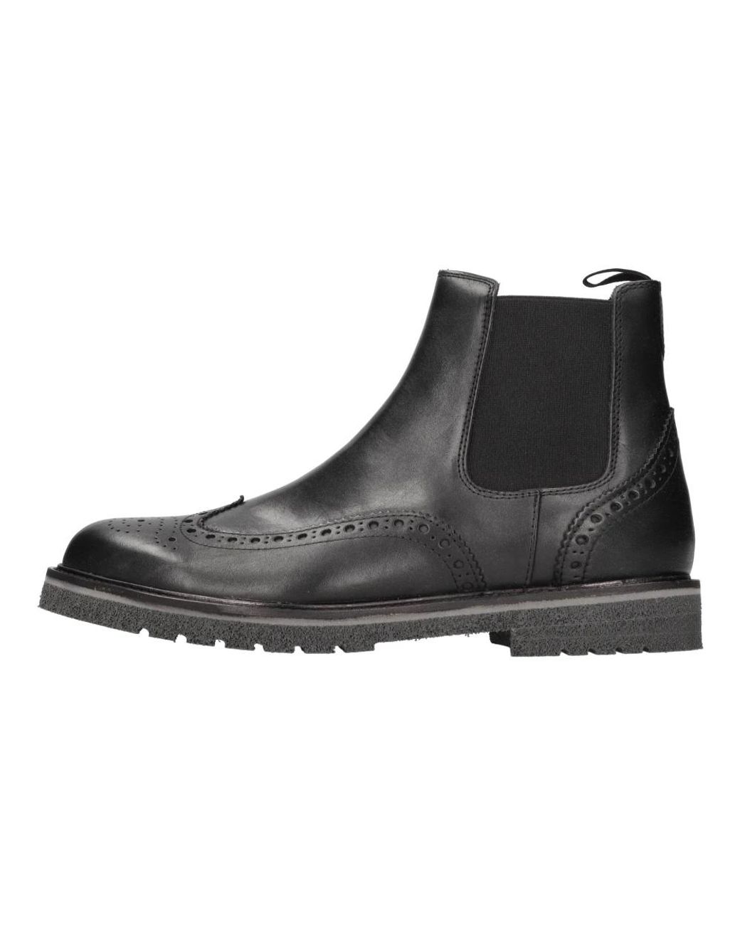Marechiaro 1962 Black Chelsea Boots for men