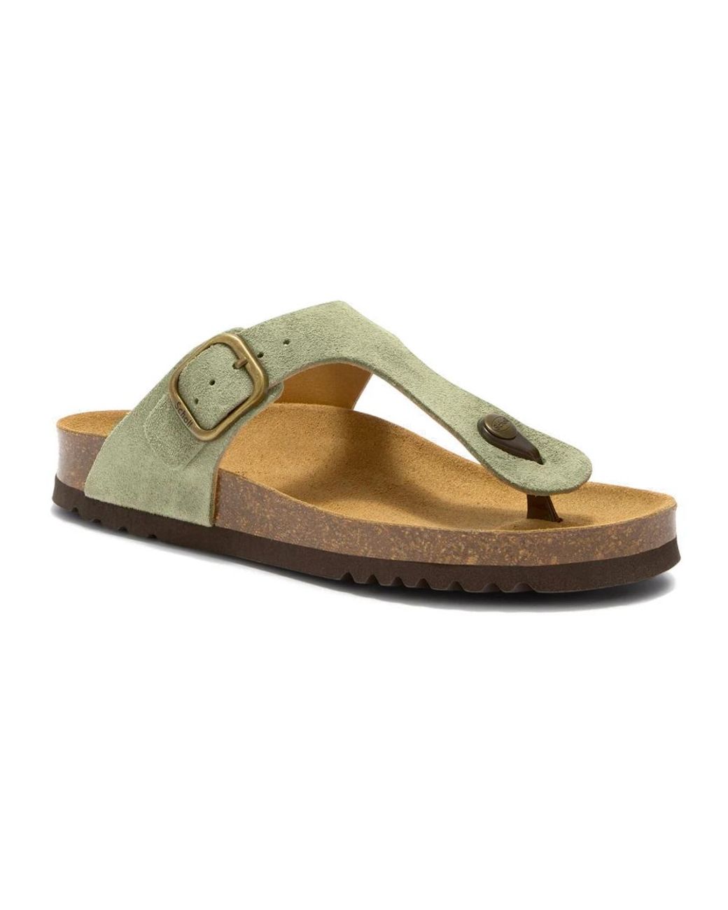 Scholl Green Flip Flops