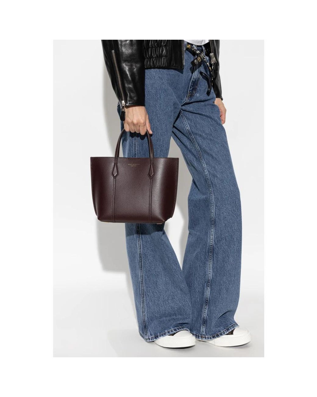 Tory Burch Red Perry Small Tote