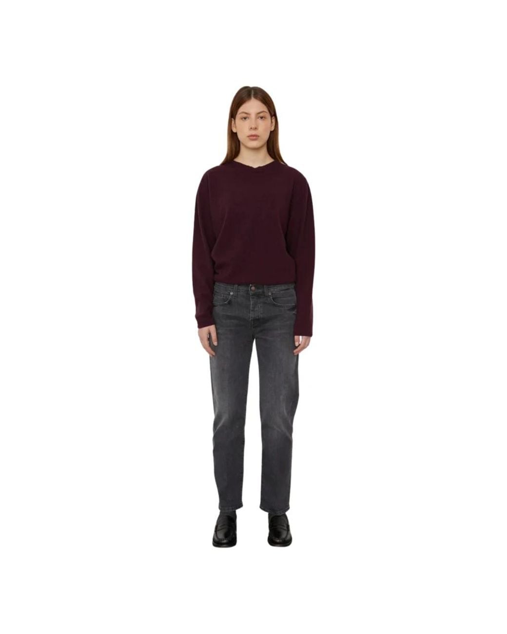 People Blue Straight Fit Jeans