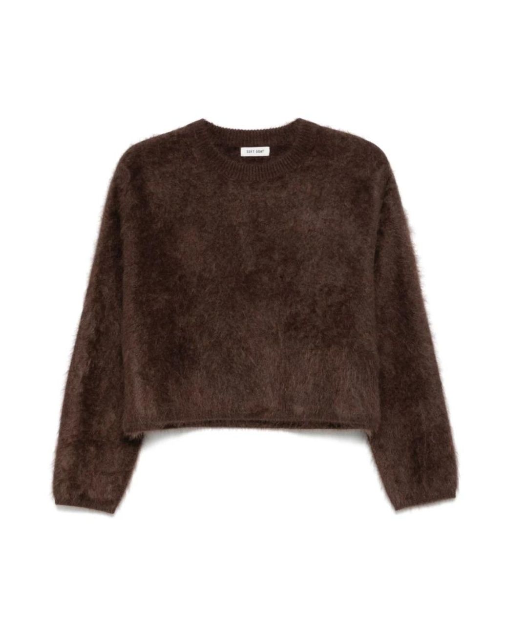 Soft Goat Brown Cashmere Knitwear