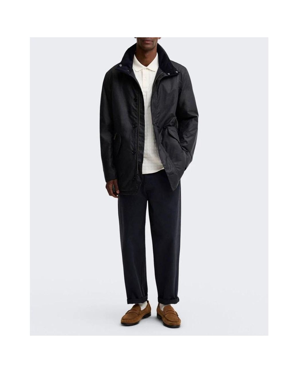 Light Jackets Barbour de hombre de color Black